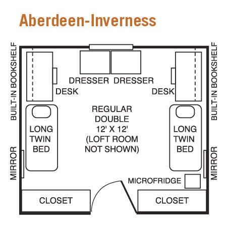 Aberdeen Inverness Double Floor Plan