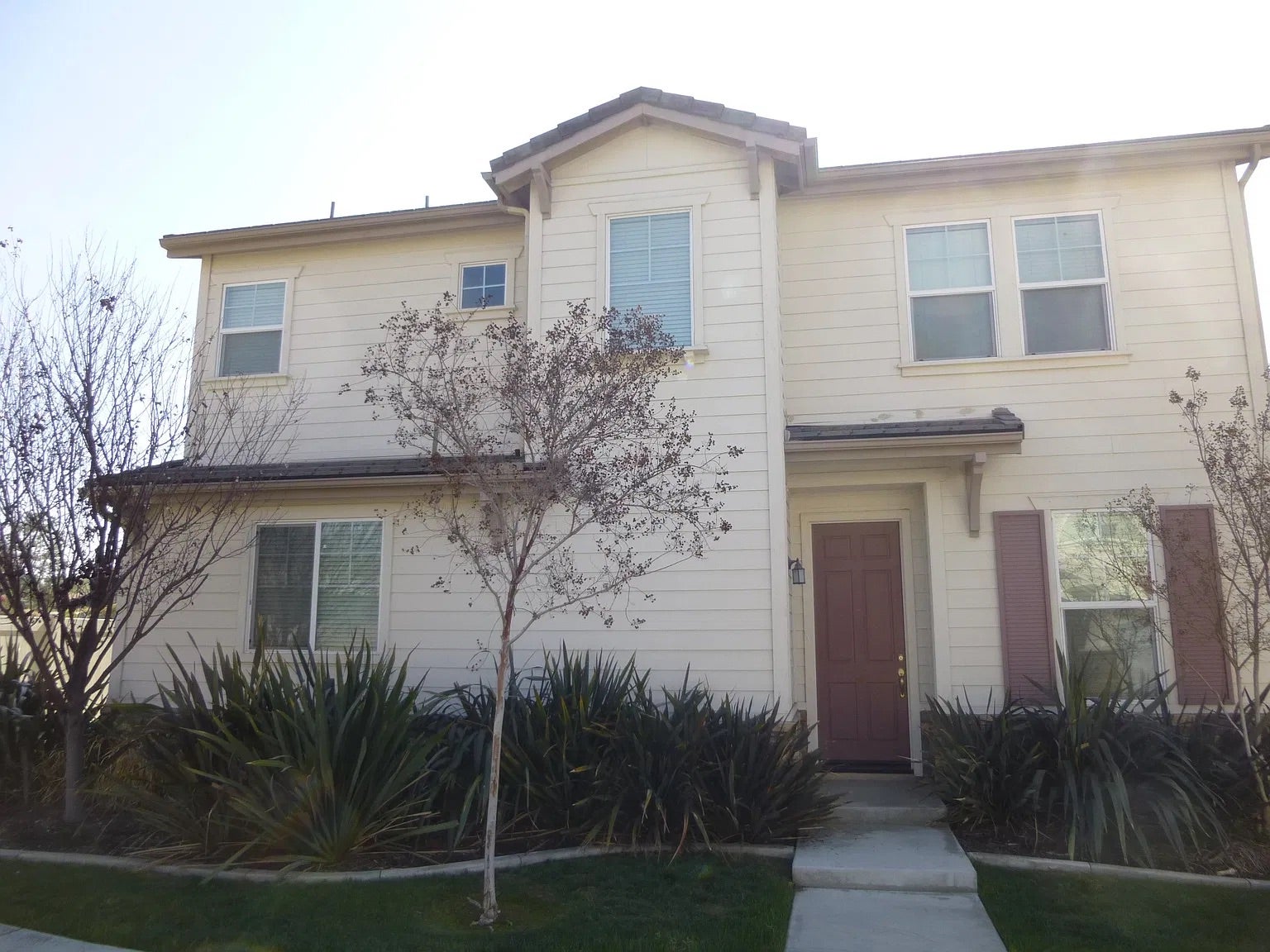 Exterior view of a Creekside Terrace home.