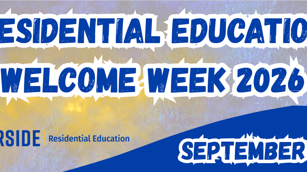 2026 Welcome Week banner.