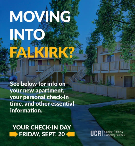 Moving into Falkirk? See email text for more information.