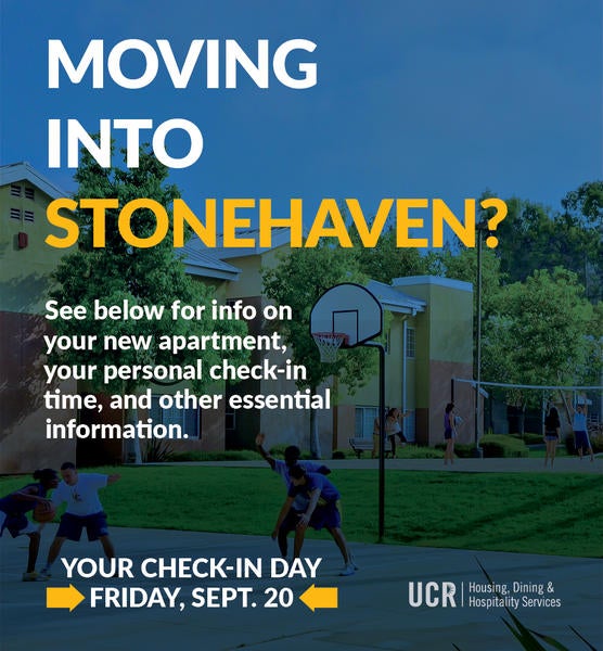 Moving into Stonehaven? See email text for more information.