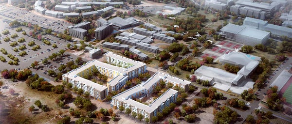 UCR North District Aerial View