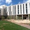 An exterior view of North District 2 from the courtyard.