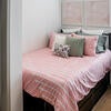 Bedroom at the North District Campus Apartments.