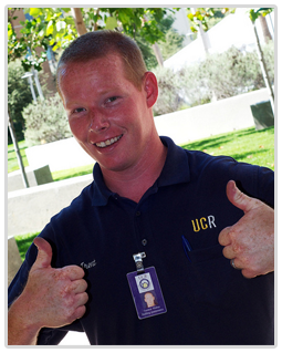 UCR Staff thumbs up